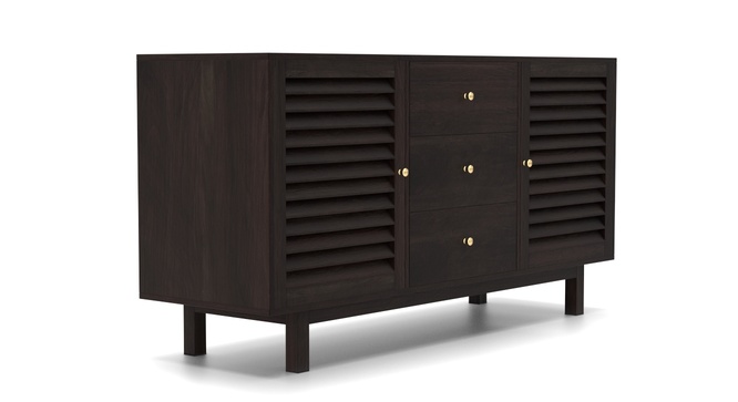 Toronto Sideboard Cum Bar Unit(Mahogany)
